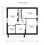 Проект удобного экономичного дома с мансардой Rg3562z (Зеркальная версия) План4